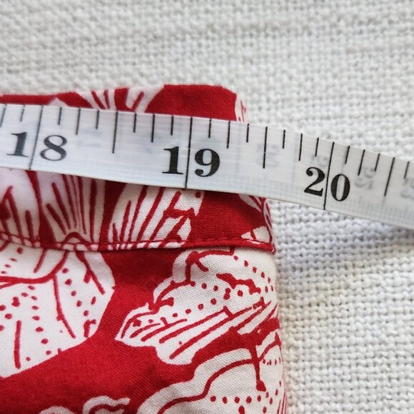 Loft Paisley Ruched Strap Cami, Size Large - Picture 11 of 13